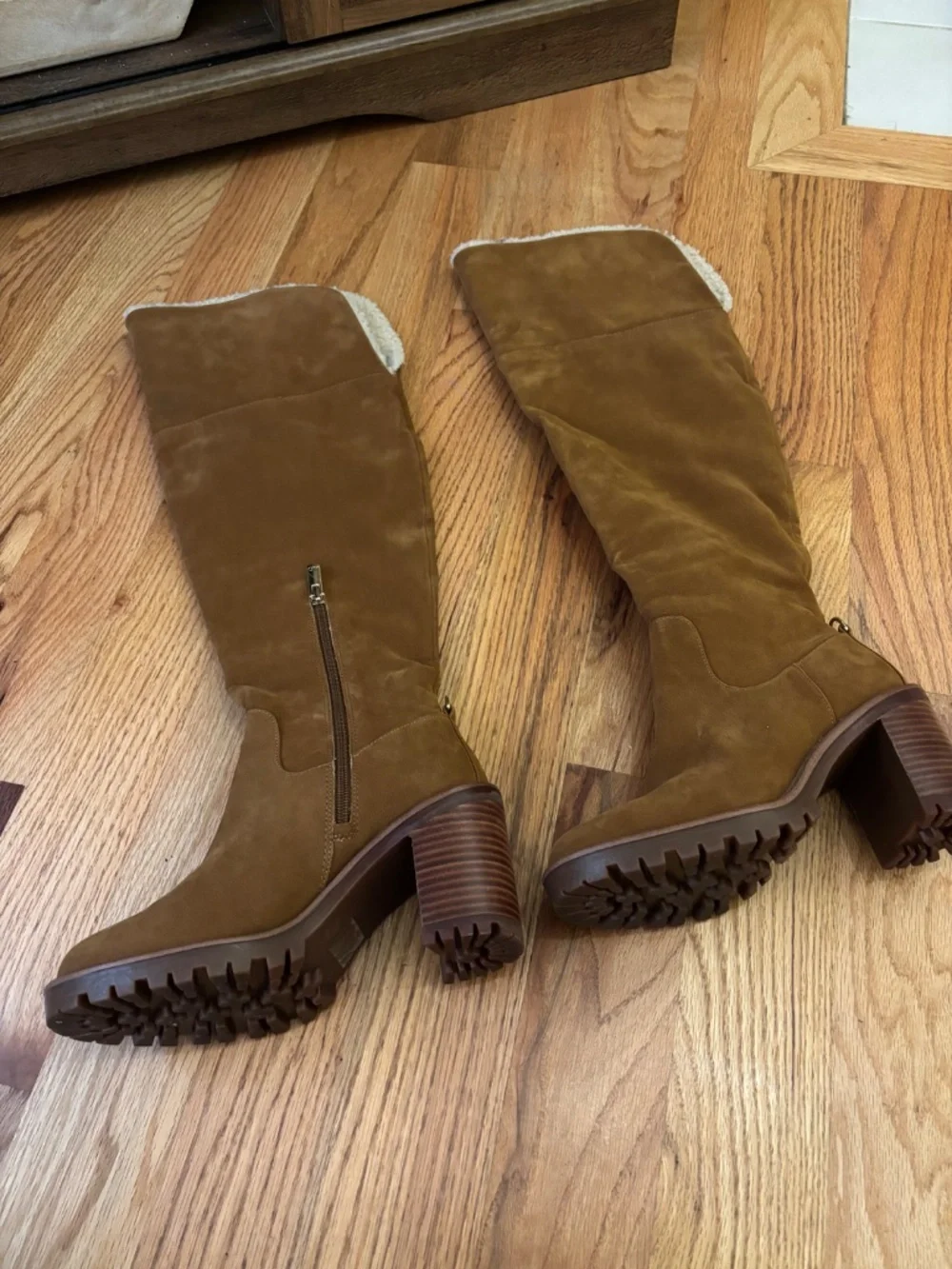 JLo over the knee boots